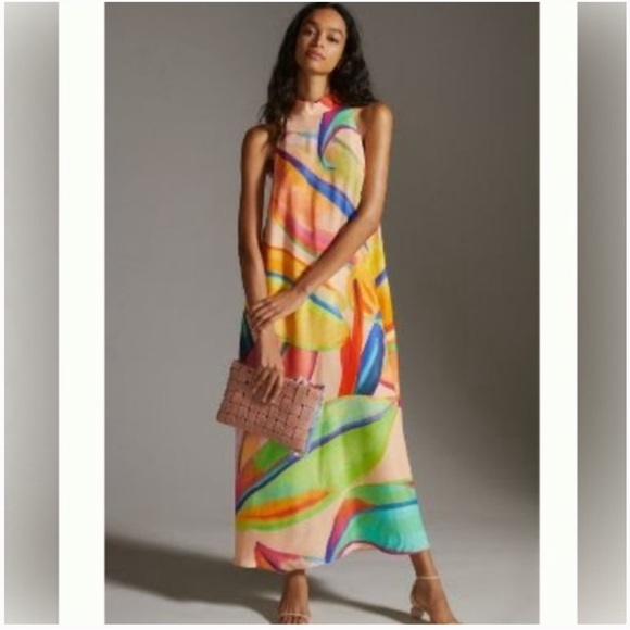 FARM Rio Dresses & Skirts - Farm Rio Plus Size Halter Maxi Dress